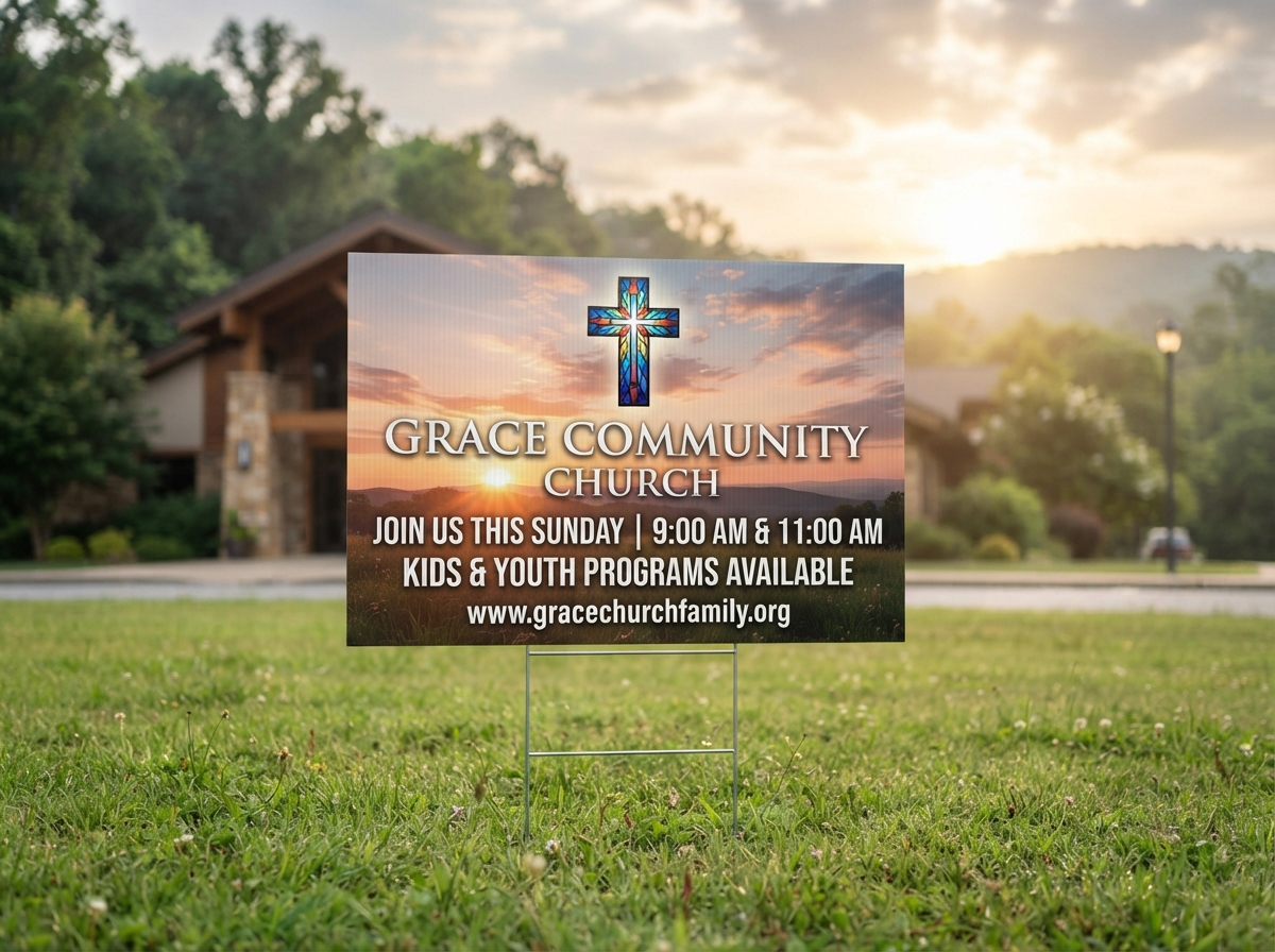 Yard sign showcase 3
